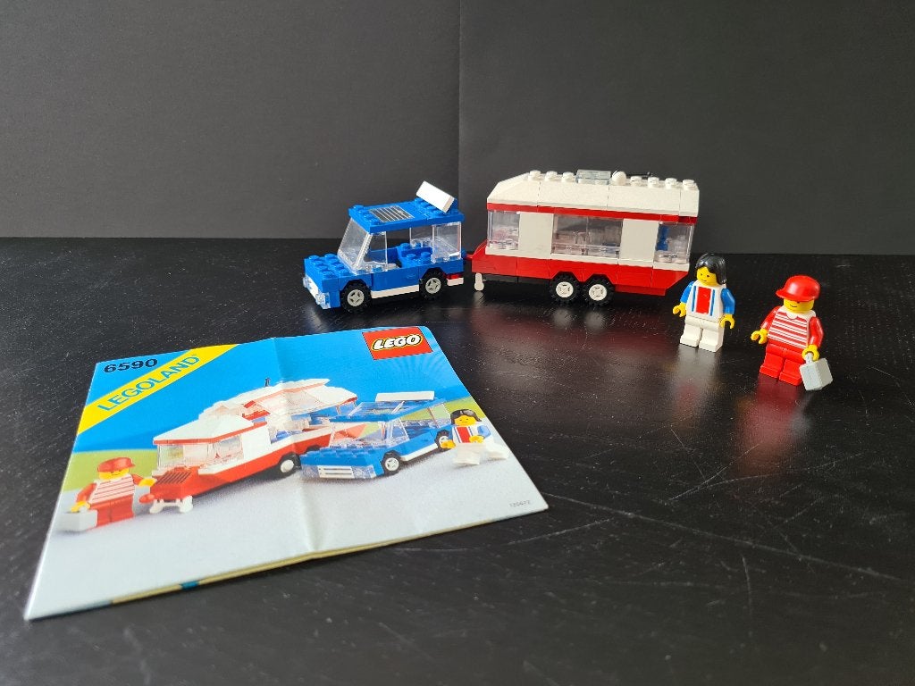 Lego Town 6590 Vacation Camper caravan vakantie vintage, Kinderen en Baby's, Speelgoed | Duplo en Lego, Lego, Verzenden, Lego