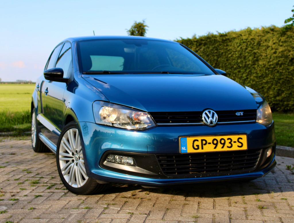 Volkswagen Polo 1.4 TSI 110KW DSG 2015 Blauw, 4 cilinders, Blauw, 610 kg, 49 €/maand