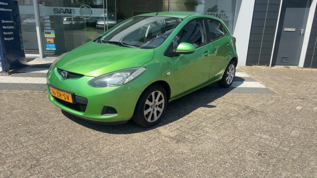 Mazda 2 1.3 S-VT Touring Stoelverwarming (bj 2008), Auto's, Mazda, Bedrijf, Te koop, ABS, Airbags, Airconditioning, Alarm, Boordcomputer