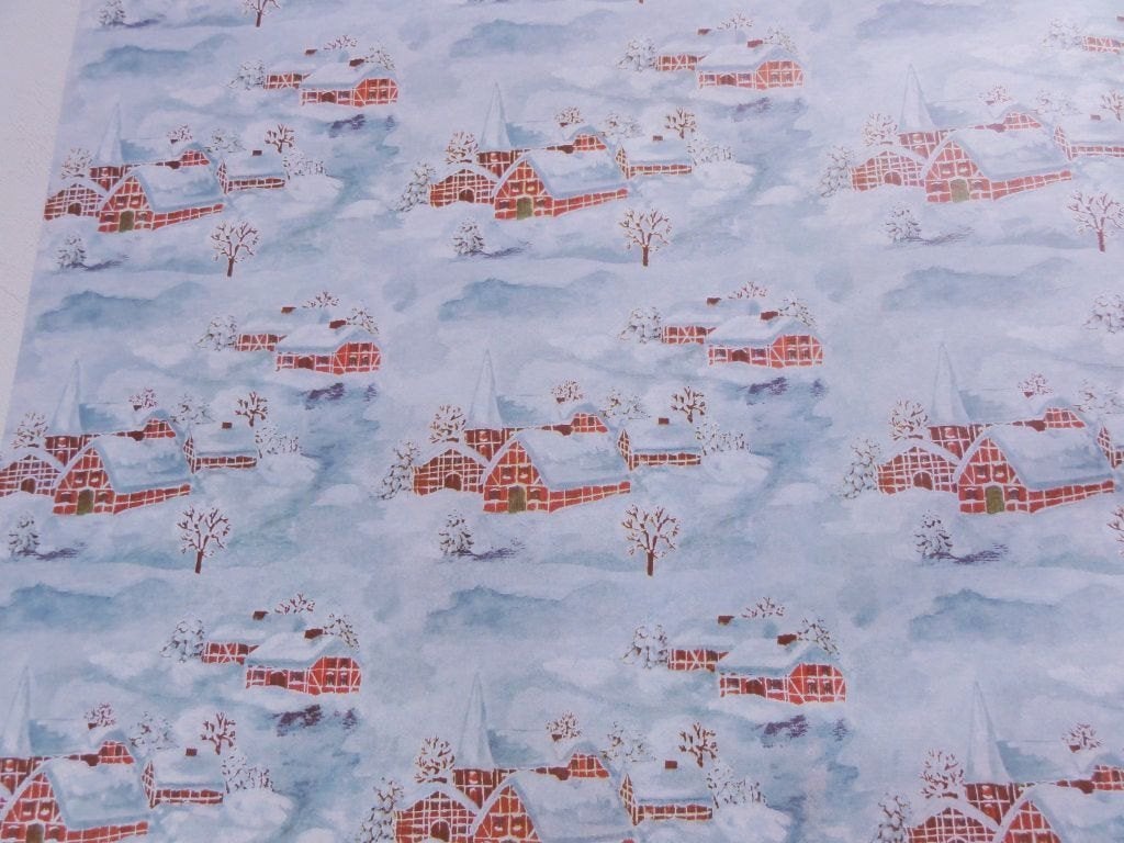 Kerst inpakpapier, ouderwets kerstinpak papier, Diversen, Kerst, Ophalen of Verzenden, Zo goed als nieuw
