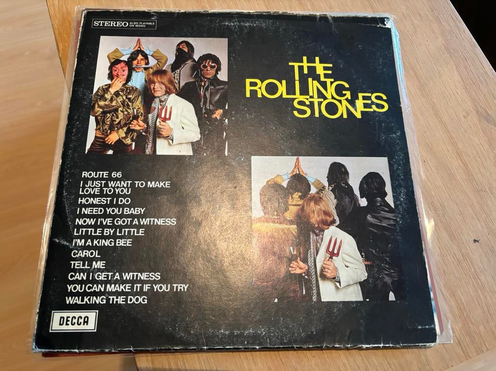 The Rolling Stones vinyl lp, Gebruikt, Originele persing, Ophalen of Verzenden, 12 inch