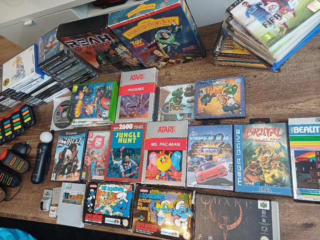 Retro Game Lot PS2 / PS3 / Xbox / Nintendo / Atari / Sega, Overige genres, 1 speler, Ophalen of Verzenden, Zo goed als nieuw