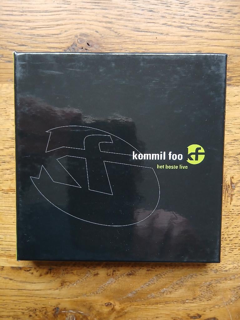 CD Kommil Foo : Het Beste Live (3cd box), Ophalen of Verzenden, Zo goed als nieuw, Poprock