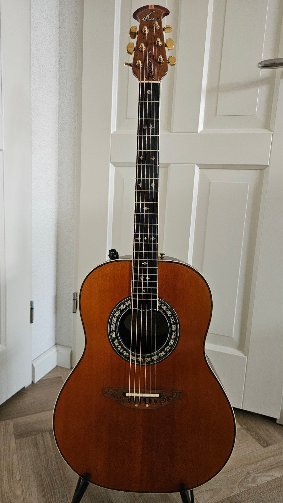 Ovation 1657 The Anniversary 1981 Acoustic/Electric guitar, Ophalen of Verzenden, Zo goed als nieuw, Western- of Steelstringgitaar