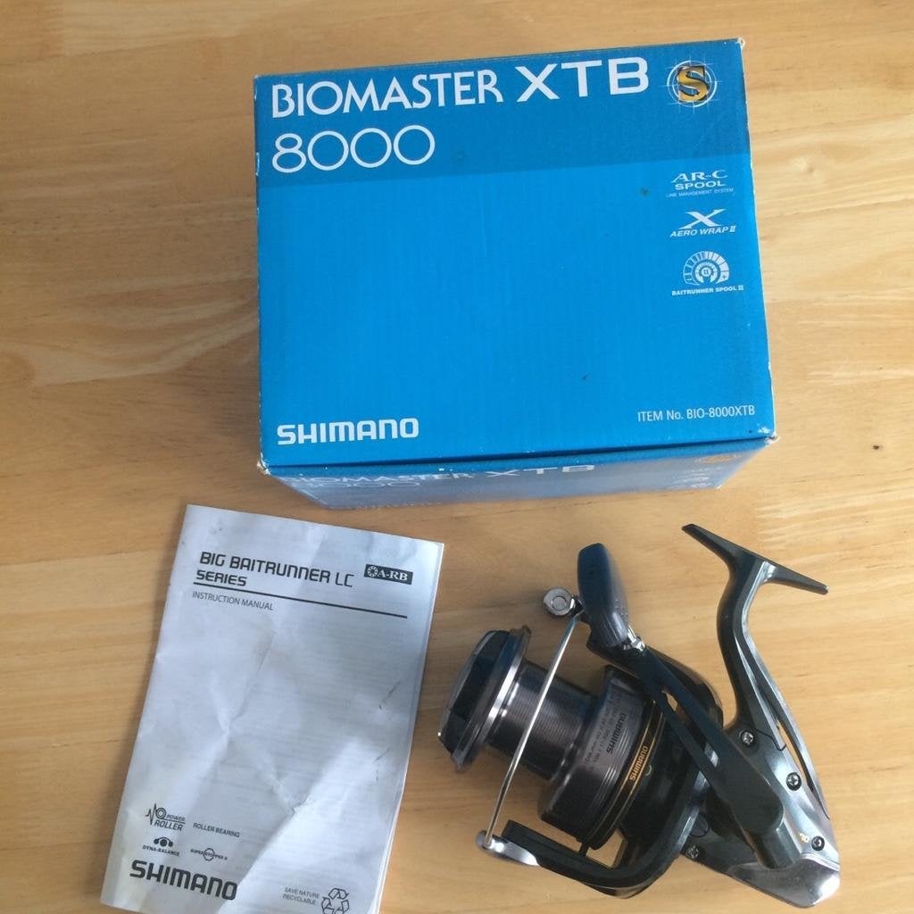 Gezocht Shimano Biomaster XTB 8000, Ophalen, Zo goed als nieuw, Molen
