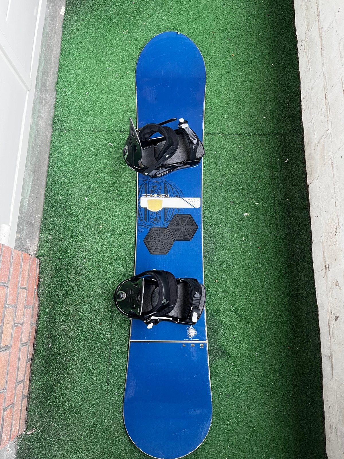 Snowboard nitro incl bindingen, Ophalen, Zo goed als nieuw, Bindingen