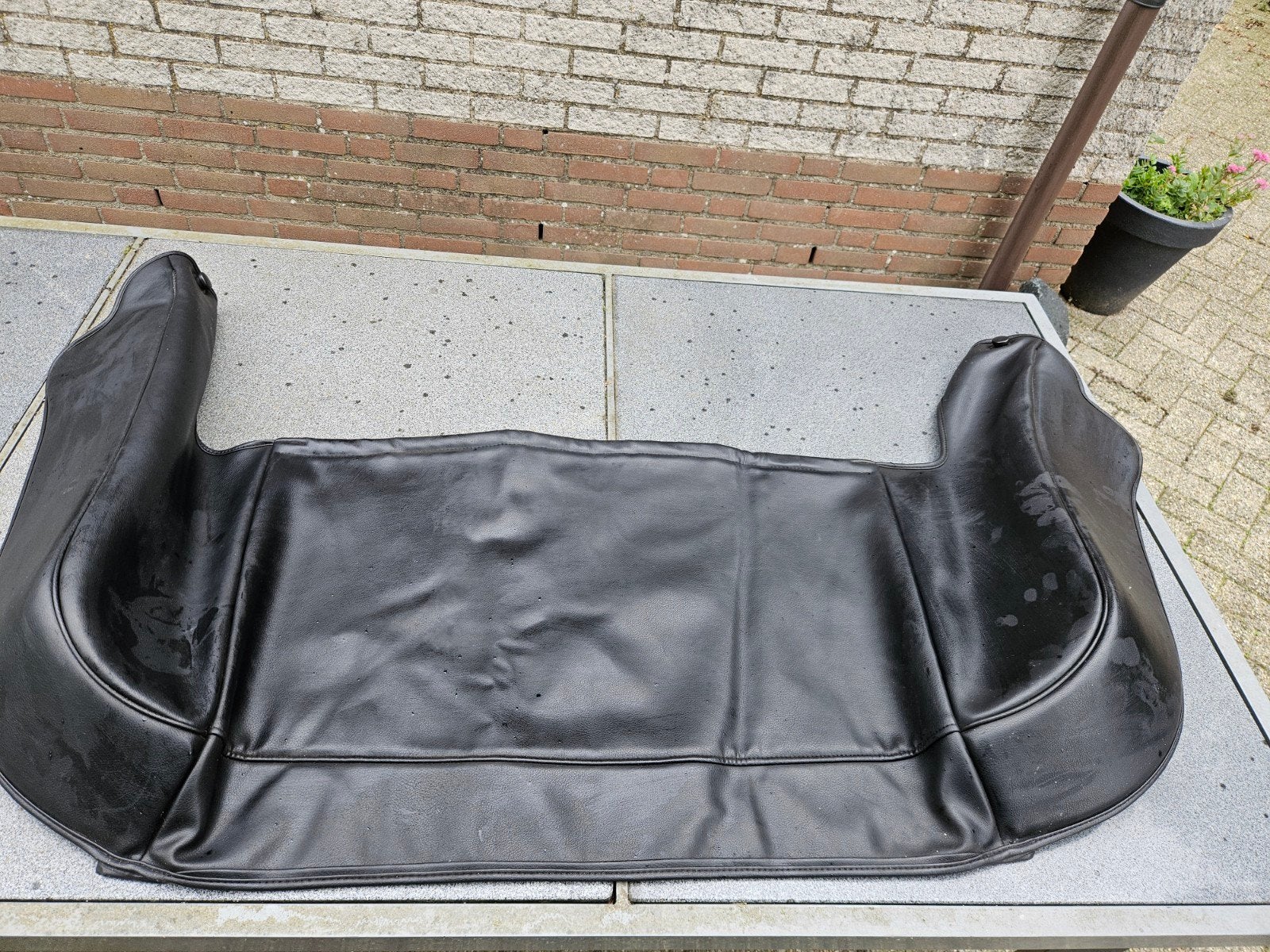 Leren afdekhoes voor Golf 3 Cabrio, Ophalen, Zo goed als nieuw
