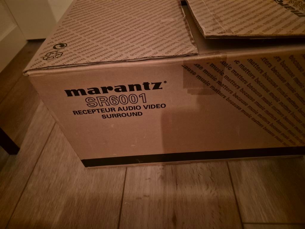 Marantz versterker met losse dvd speler, Ophalen, Doos, Minder dan 40 cm, Nieuw