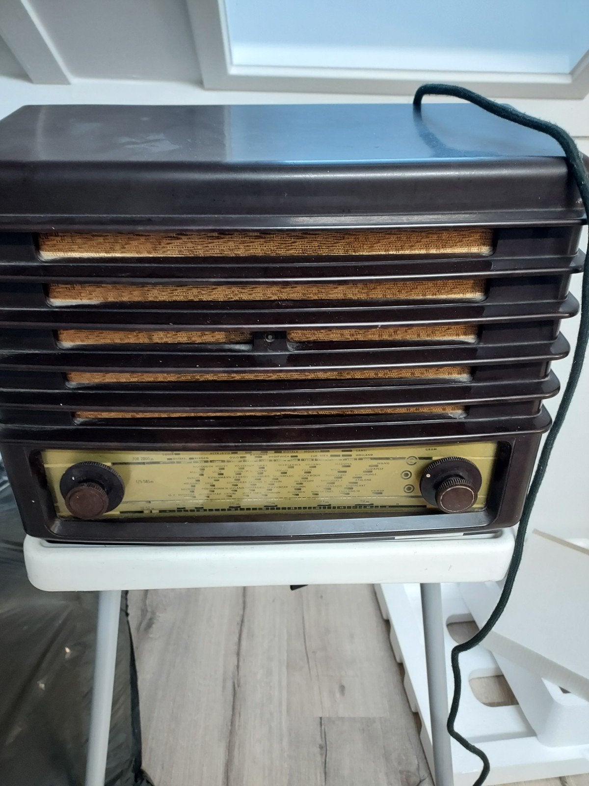 Vintage Siera 194A Radio uit 1947 - Klassieke Buizenradio, Antiek en Kunst, Ophalen of Verzenden