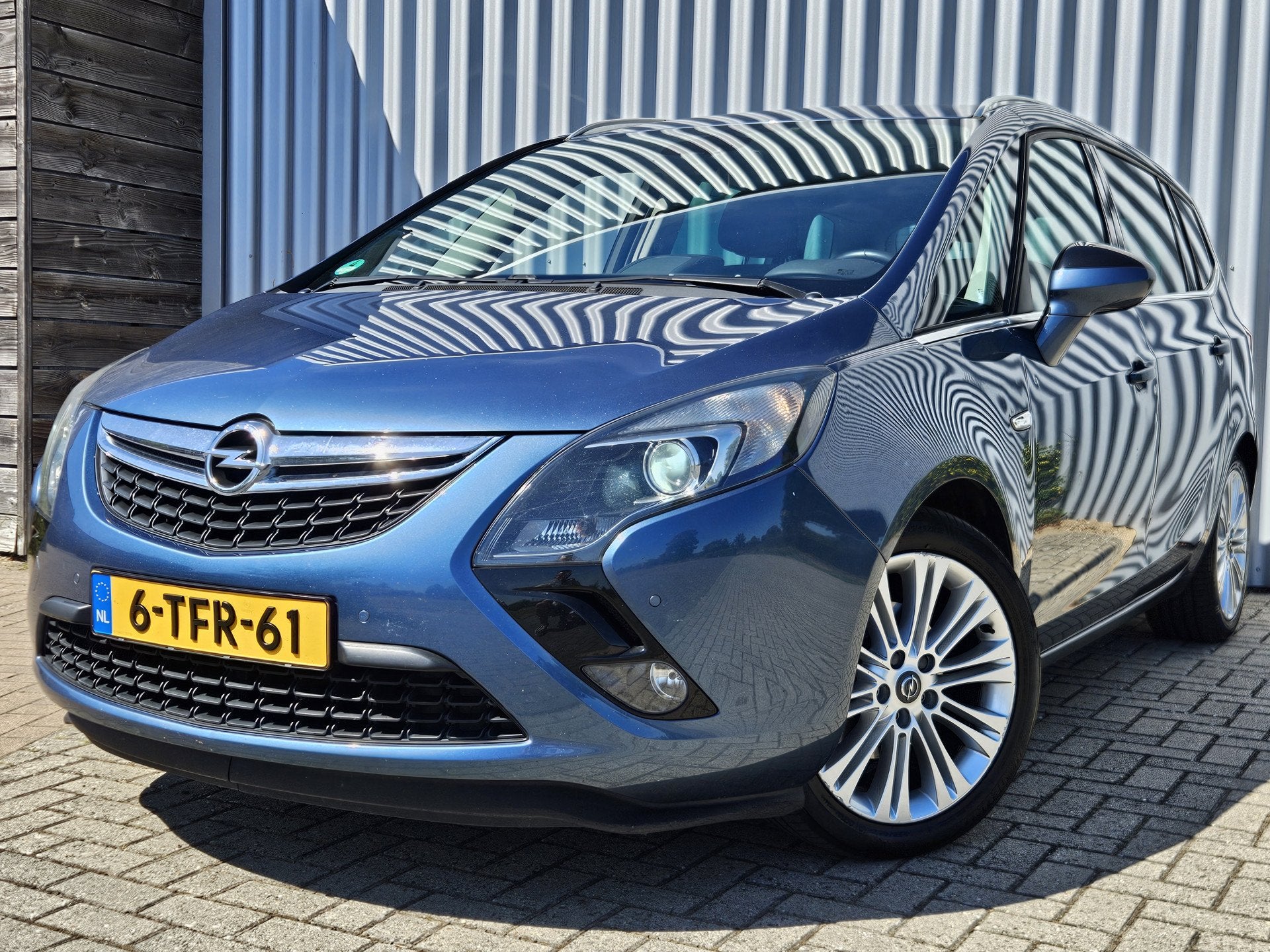 Opel Zafira Tourer 1.6 CDTI Business+ / 7 Persoons / Cruise, Auto's, Opel, Voorwielaandrijving, Gebruikt, 4 cilinders, Blauw