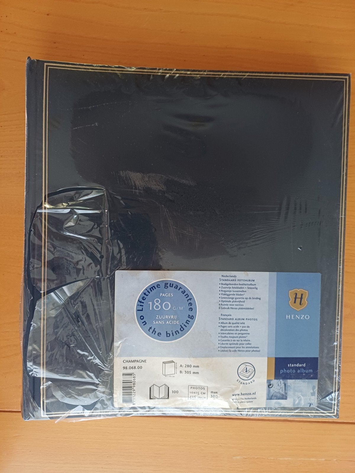 Henzo fotoalbum donkerblauw - nieuw in ongeopende verpakking, Blauw, Henzo, Gebonden, Nieuw