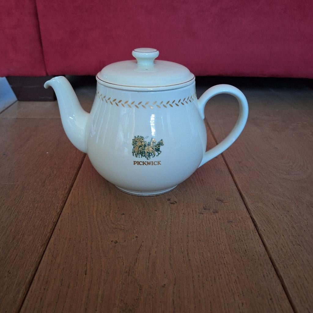 DE theepot, Ophalen, Gebruikt, Porselein, Overige typen