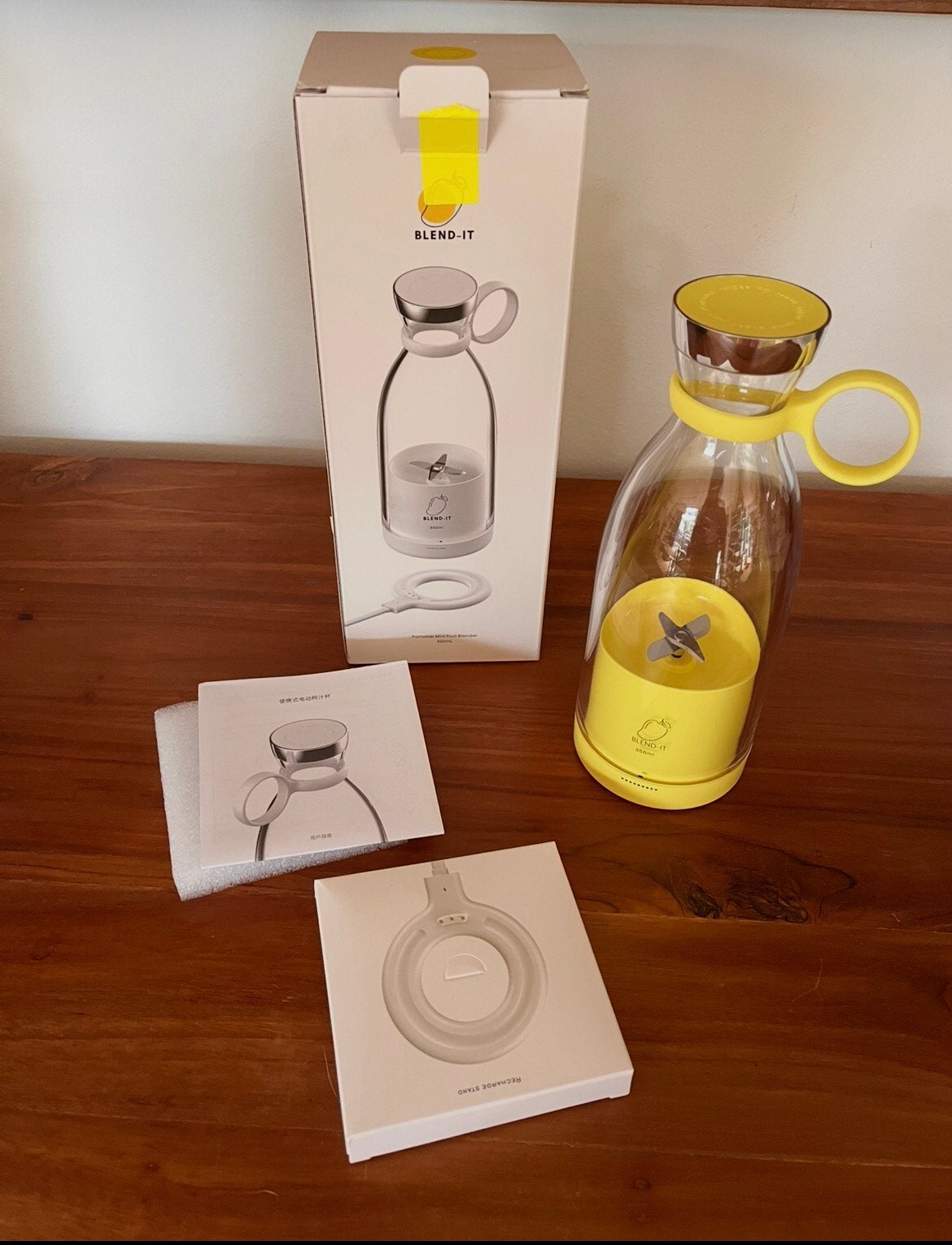 Blender It - draagbare mini blender, Ophalen of Verzenden, Zo goed als nieuw, Blender to go