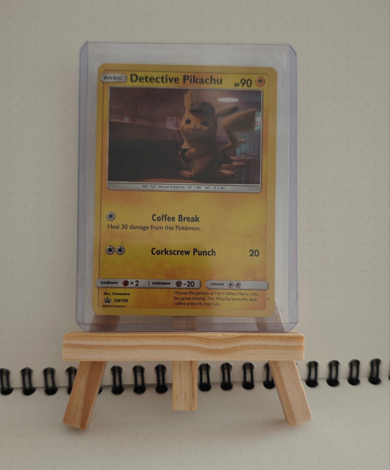 Pokemon kaart detective pikachu, Ophalen of Verzenden, Nieuw, Losse kaart, Foil