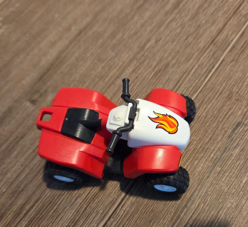 Playmobil quat, Ophalen