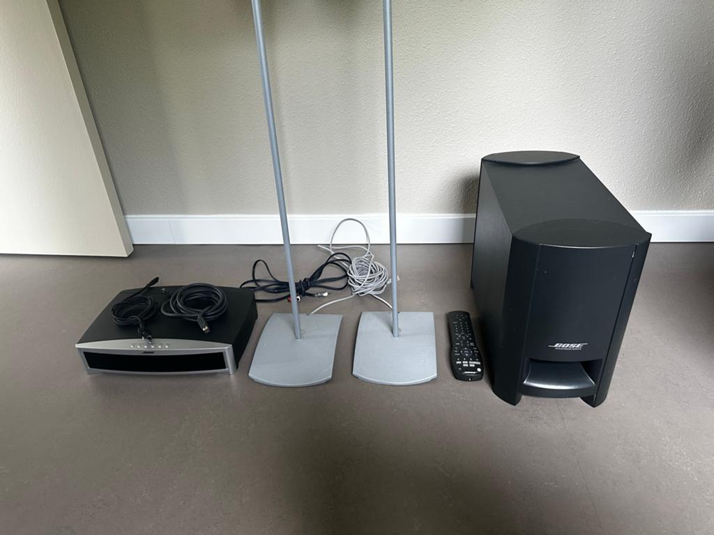 Bose 321 Home Cinema Systeem - Compleet en Goed Werkend, Overige merken, Gebruikt, 2.1-systeem, 70 watt of meer