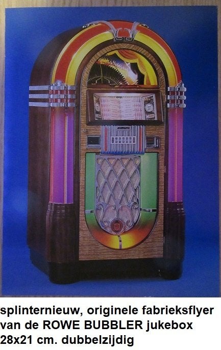 ROWE, originele folder van de BUBBLER, Ophalen of Verzenden, Nieuw, 1970 tot heden, Ami