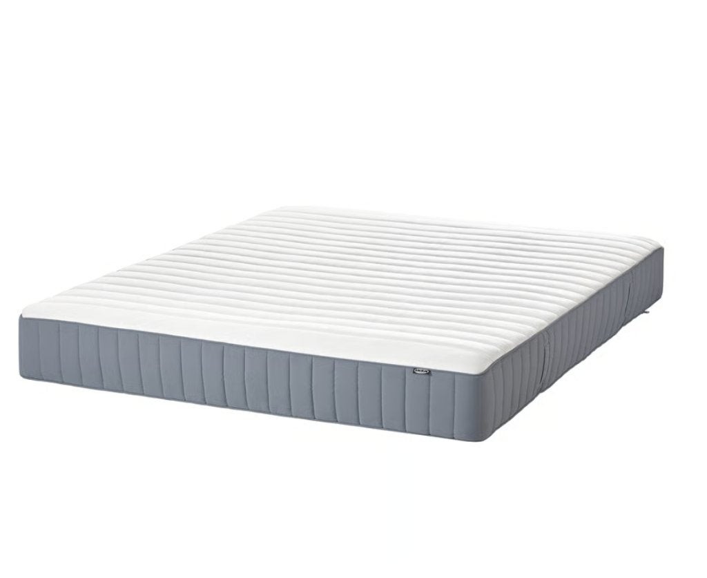 Pocketveringmatras IKEA Valevag middelhard 180x200, Ophalen, Gebruikt, Tweepersoons, Matras