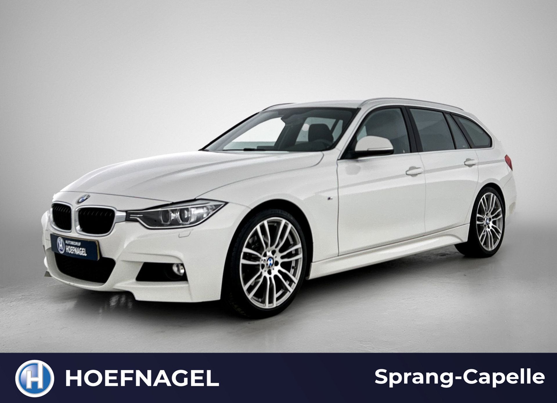 BMW 3-serie Touring 316i M Sport | Stoelverwarming | Cruise, Auto's, Automaat, Gebruikt, 4 cilinders, Wit