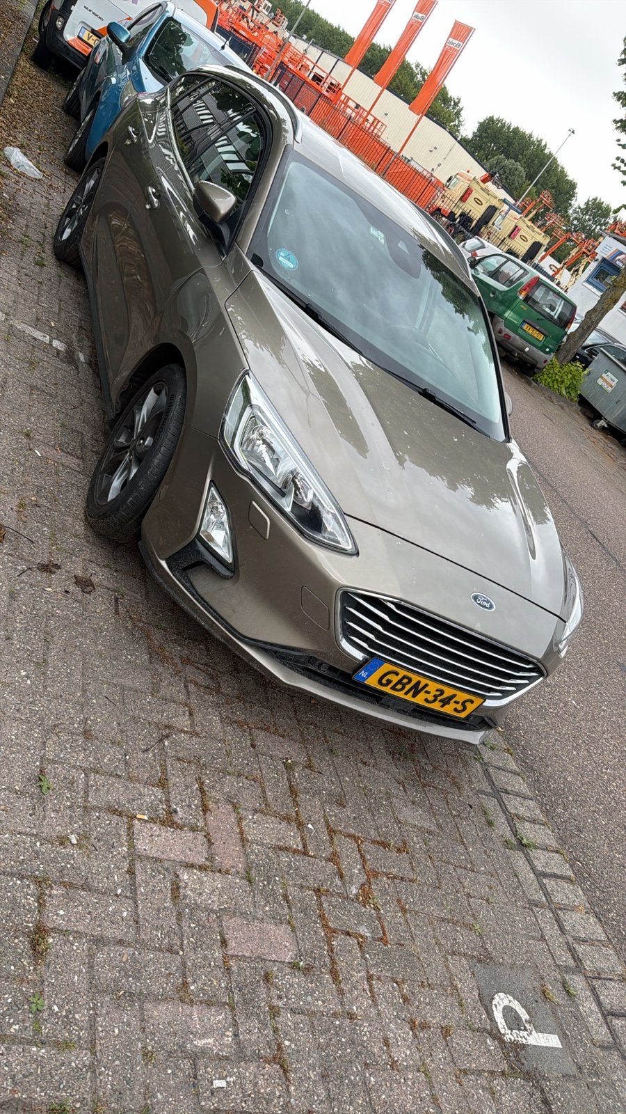 Ford Focus 1.5 Tdci 120pk Powershift 2019 Grijs, Auto's, Ford, 4 cilinders, Diesel, 725 kg, Te koop