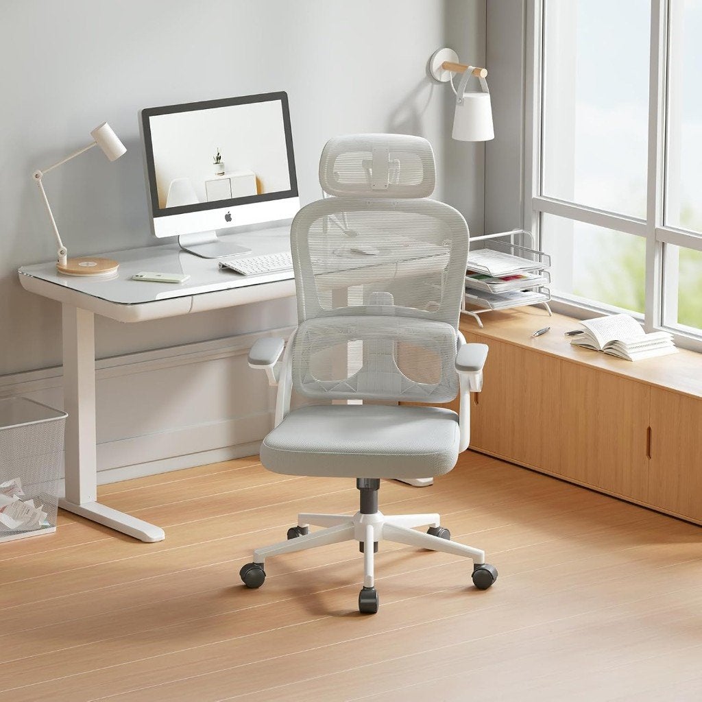SIHOO M102C Ergonomic Chair, Gaming bureaustoel, Wit, Nieuw, Ophalen of Verzenden