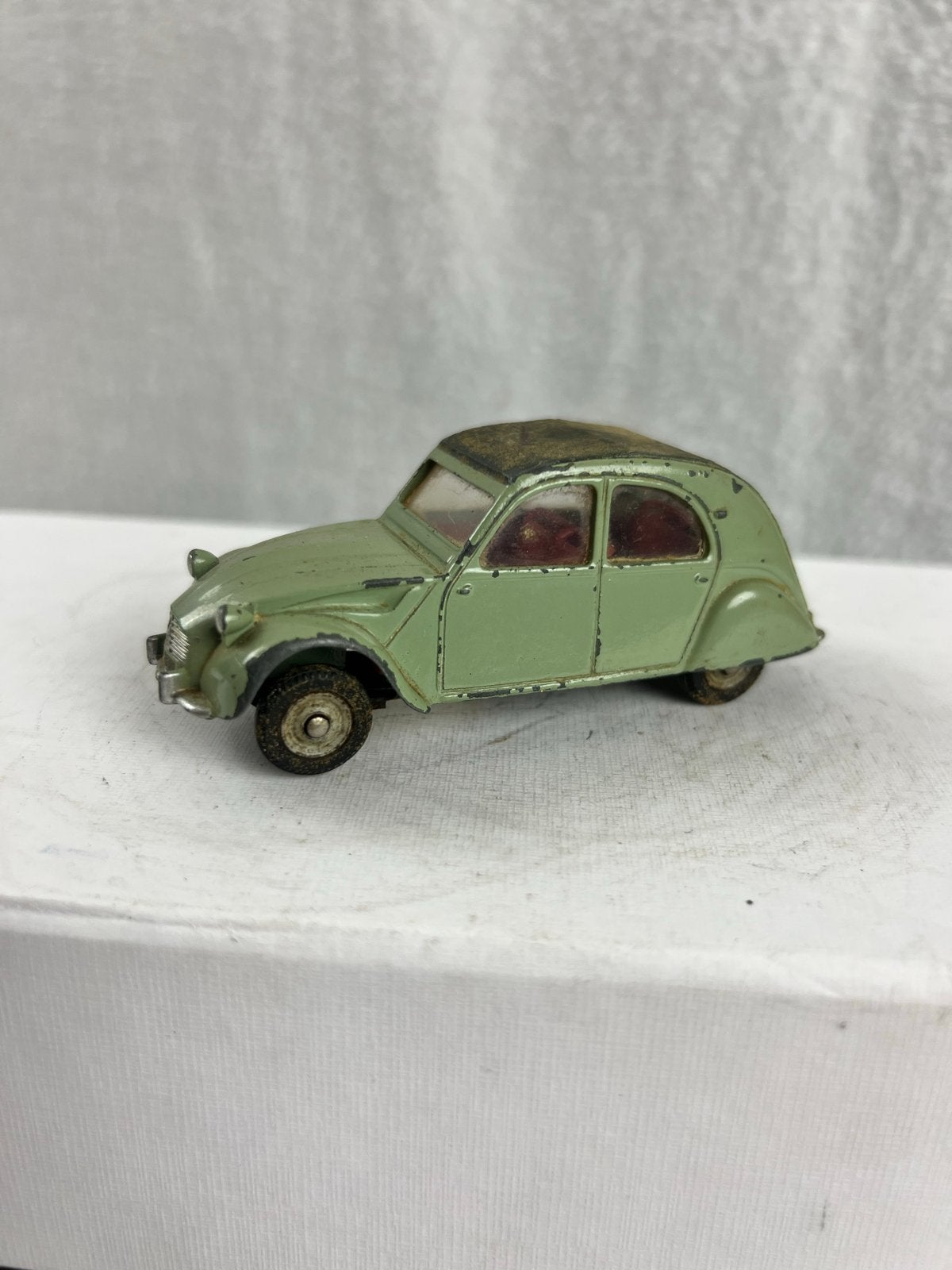 Dinky Toys Citroën 2CV 558 - Vintage Speelgoedauto, Ophalen of Verzenden, Gebruikt, Auto