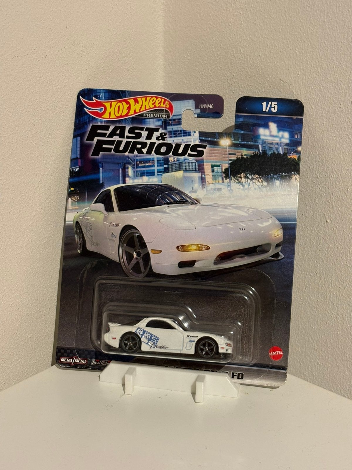 Hot Wheels Premium Mazda Rx-7, Hobby en Vrije tijd, Ophalen of Verzenden, Zo goed als nieuw, Auto
