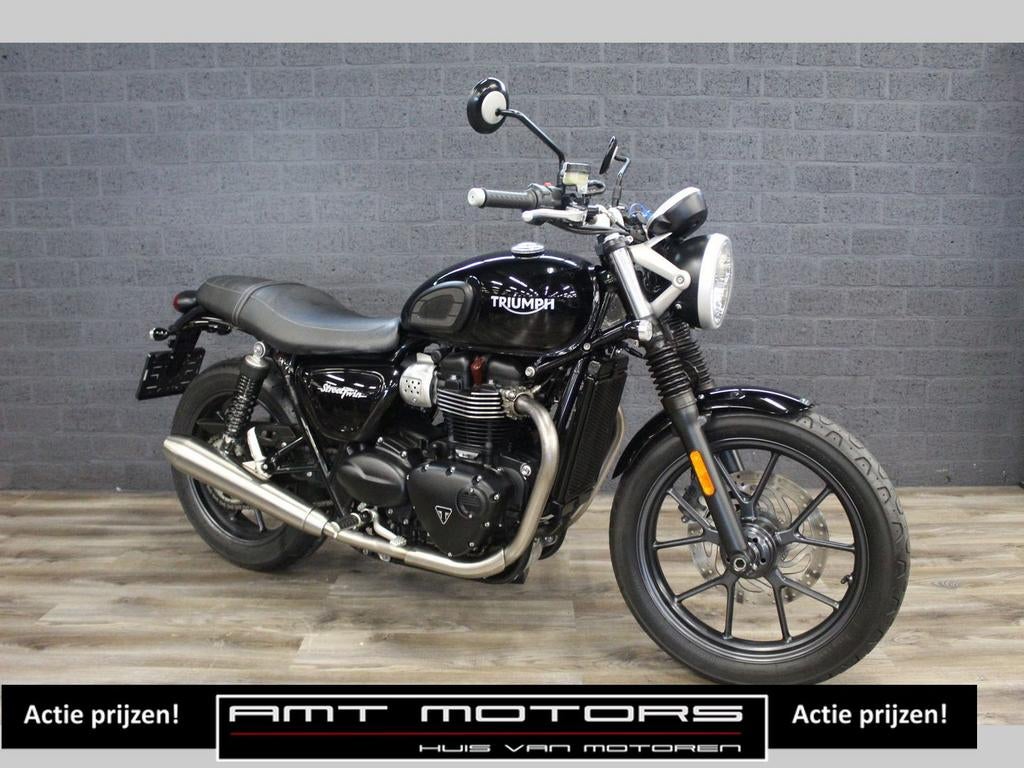 TRIUMPH STREET TWIN (bj 2016), 2 cilinders, Motorrijbewijs A, Bedrijf, Meer dan 35 kW