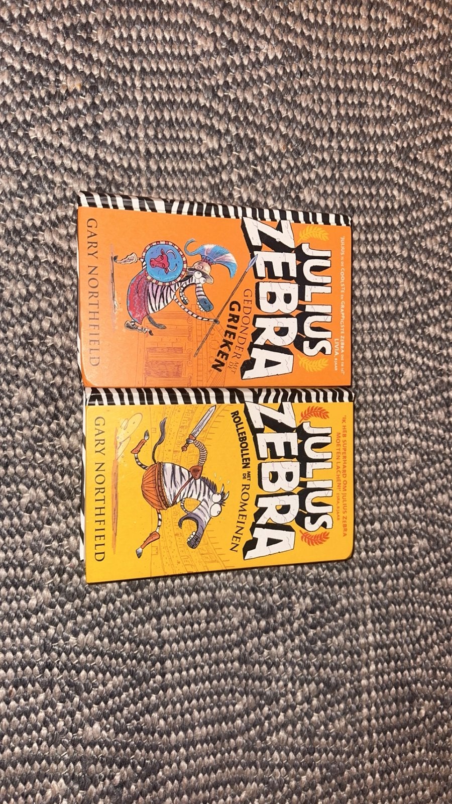 Julius Zebra borken!, Ophalen of Verzenden, Zo goed als nieuw