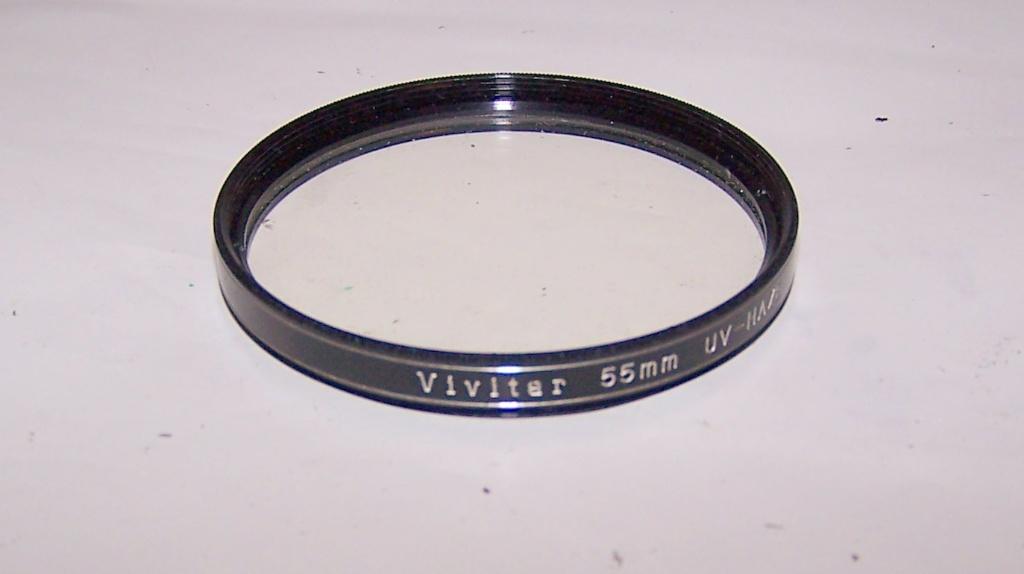 Vivitar 55mm UV filter. Nwst., Overige merken, UV-filter, Ophalen of Verzenden, Zo goed als nieuw