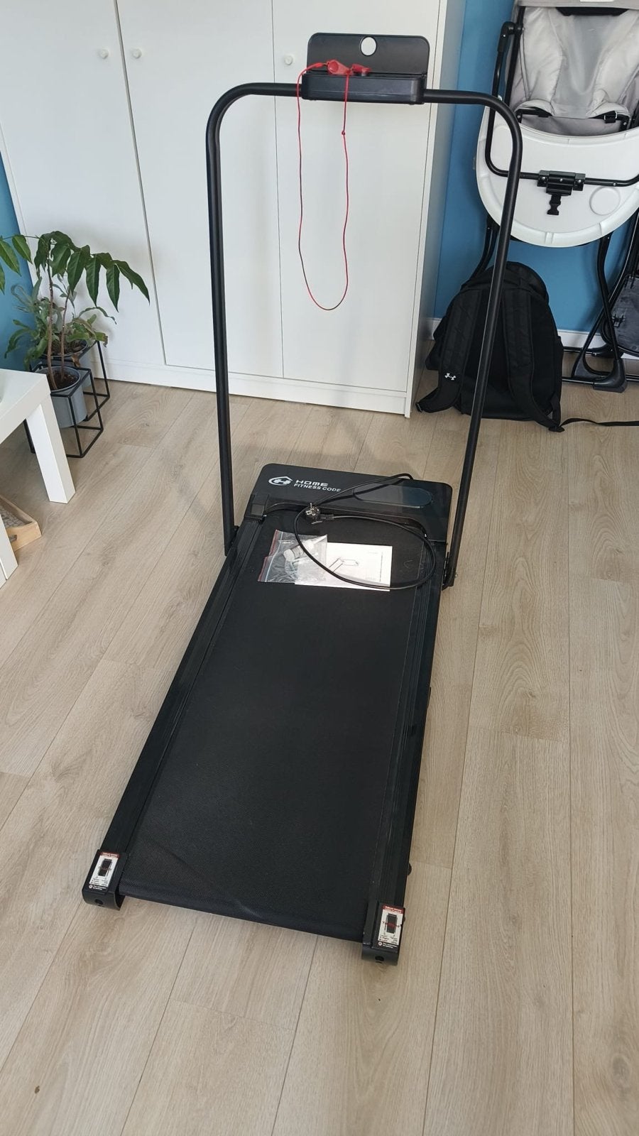 Home Fitness Code Opvouwbare Loopband - Z.G.A.N., Ophalen, Zo goed als nieuw, Metaal, Loopband