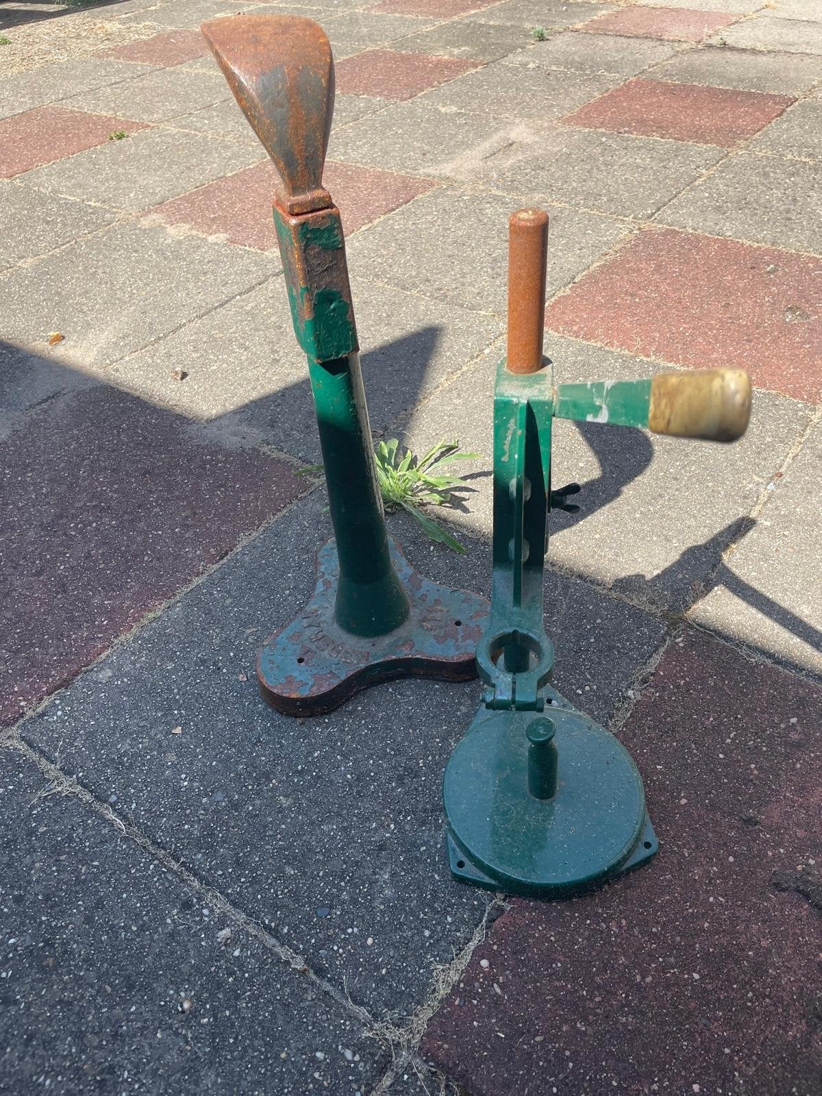 Vintage schoenmakersleest, Ophalen