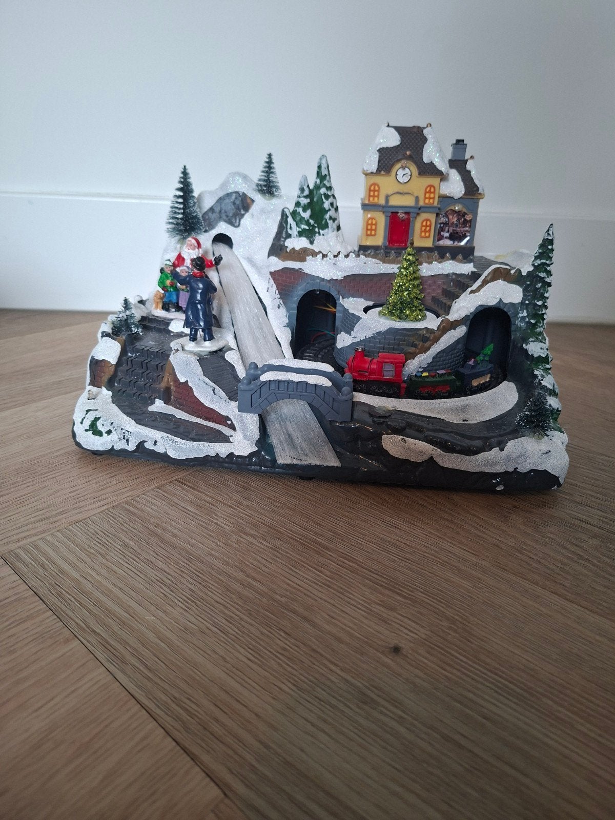 Intratuin kerst huisje met verlichting, Ophalen of Verzenden, Nieuw