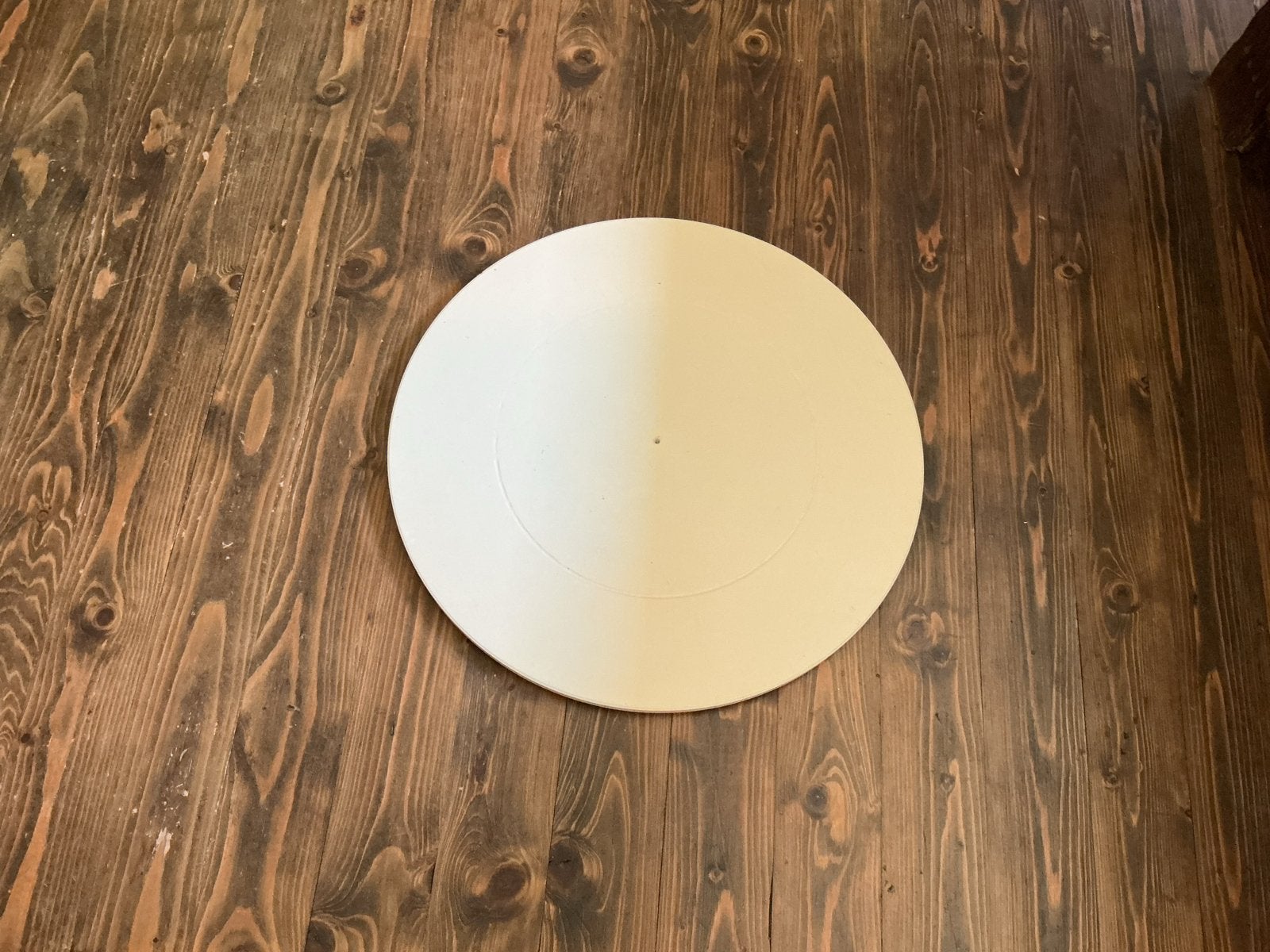 Draaiplateau 50cm - Ideaal voor taarten of decoratie  giro55, Ophalen of Verzenden, Gebruikt, Wit, Kunststof