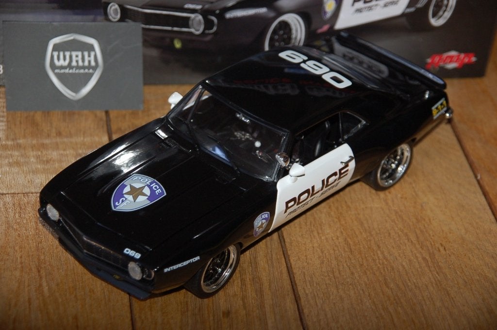 1:18 CHEVROLET CAMARO STREETFIGHTER Police GMP WRH, Verzenden, Zo goed als nieuw, Auto, Overige merken