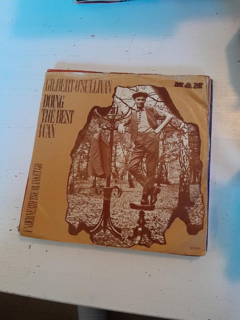 Gilbert o sullivan 7inch doing the best i can, Ophalen of Verzenden, Zo goed als nieuw, Pop
