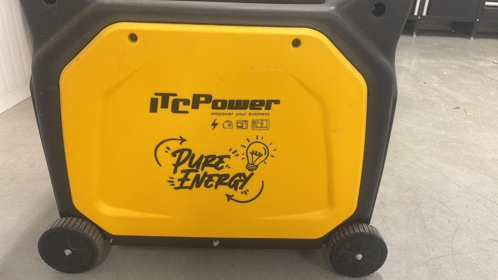 ITCPOWER GG65Ei inverter aggregaat 6000W 230V, Ophalen, Zo goed als nieuw, Minder dan 5 kVA, Benzine