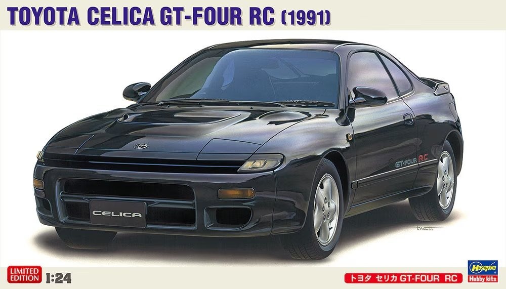 1:24 Toyota Celica GT-Four RC 1991 Bouwkit, Hobby en Vrije tijd, Modelauto's | 1:24, Overige merken, Auto, ., Nieuw