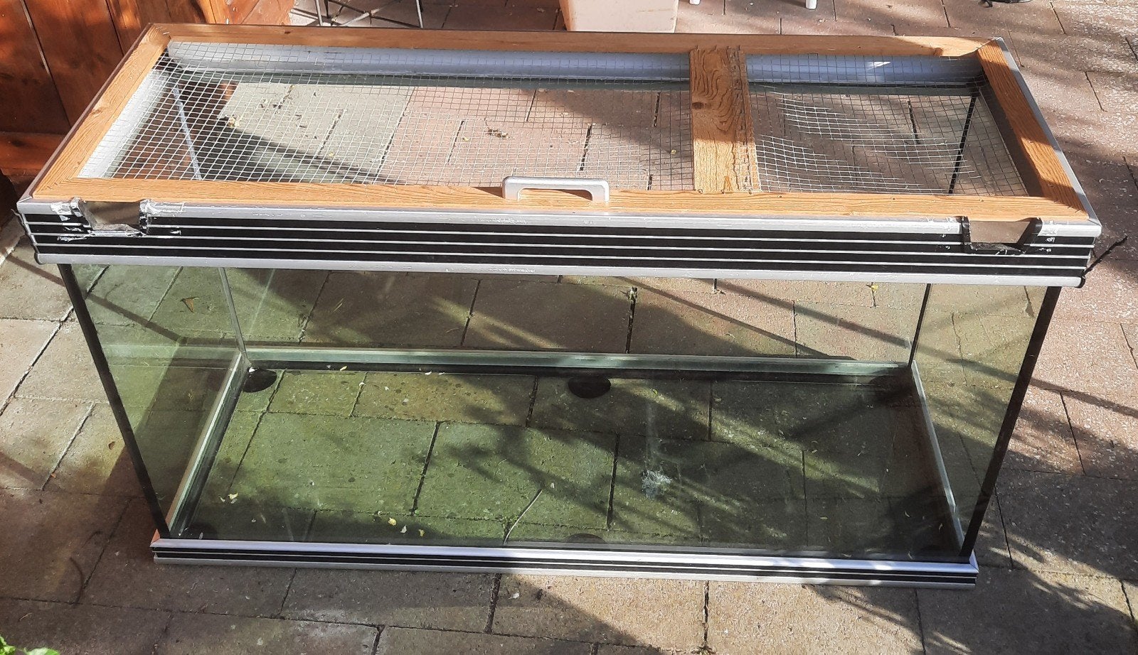 Terrarium, Dieren en Toebehoren, Reptielen en Amfibieën | Toebehoren, Ophalen, Gebruikt, Terrarium of Paludarium