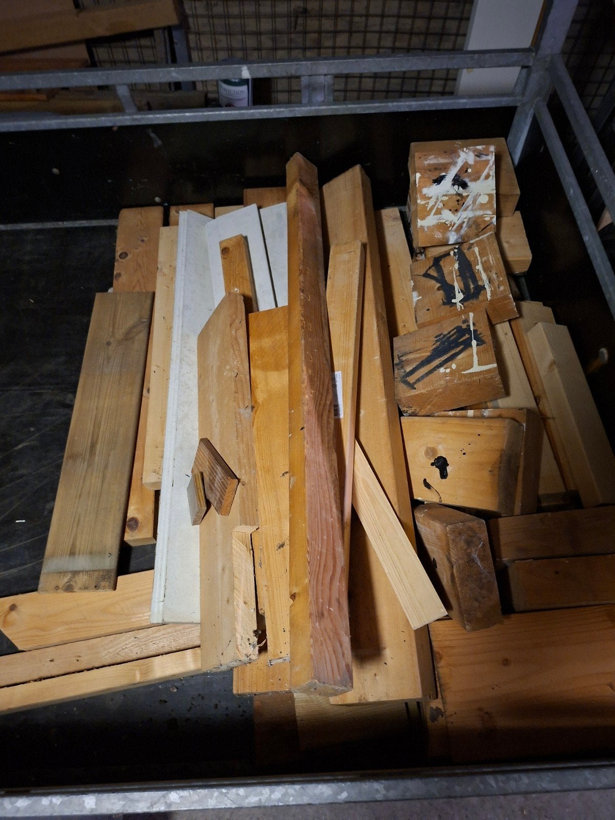 Rest hout, Doe-het-zelf en Verbouw, Hout en Planken, Ophalen, Gebruikt, Minder dan 25 mm, Overige typen