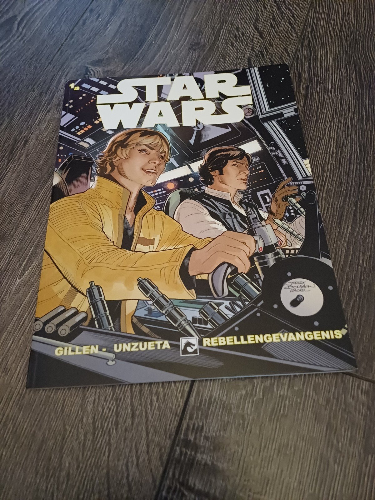 Star Wars: Rebellen Gevangenis - Stripboek, Eén stripboek, Ophalen of Verzenden, Zo goed als nieuw, Gillen - Unzueta