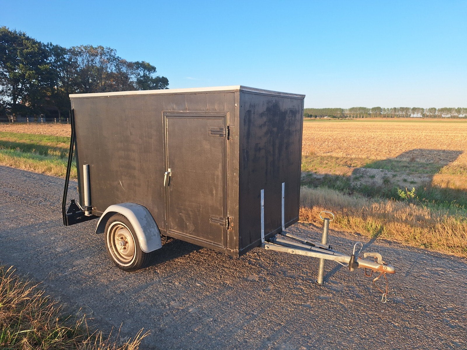 Gesloten aanhanger 750 kg | Bakwagen | Transport | zijdeur, Auto diversen, Aanhangers en Bagagewagens, Ophalen