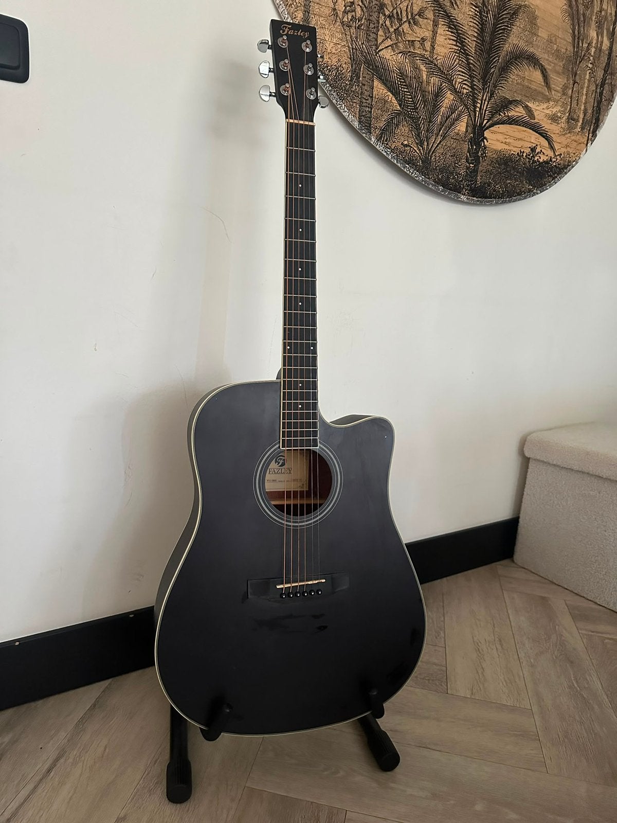 Farley akoestische gitaar Ideaal voor beginners, speelt goed, Ophalen of Verzenden, Zo goed als nieuw, Klassieke of Spaanse gitaar