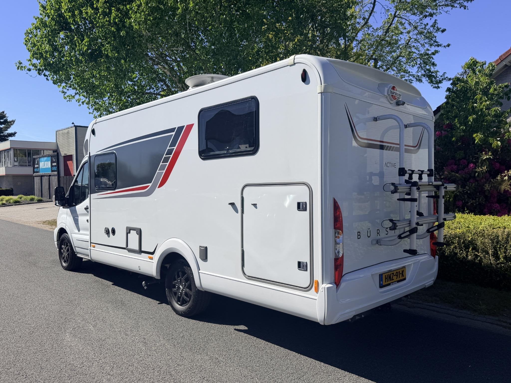 Burstner Bt6914 Ford 155PK Camper•Automaat•TV, Automaat, Fietsendrager, Bedrijf, Diesel