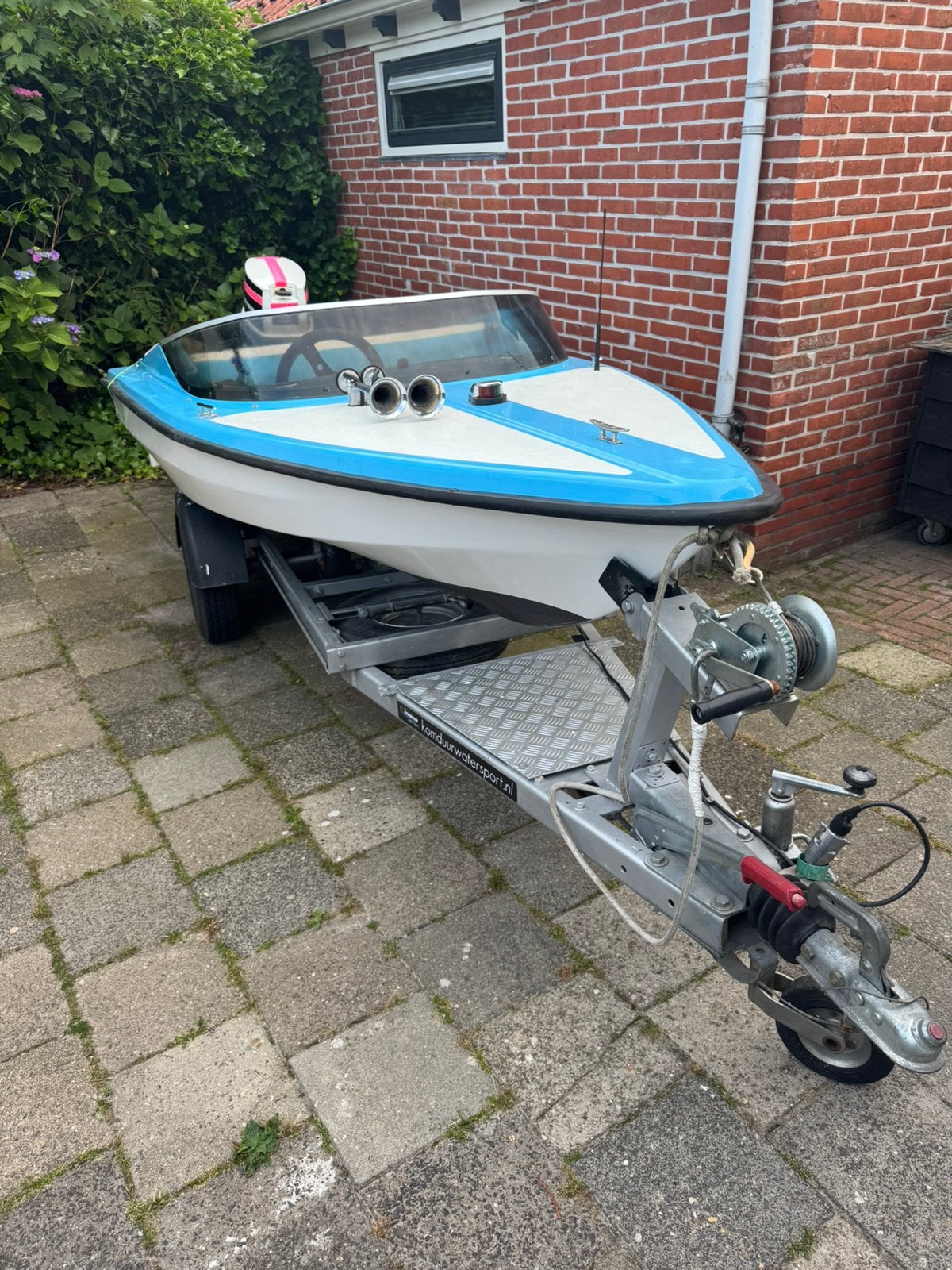 Mooie speedboot met 20pk met trailer!!, Watersport en Boten, Ophalen, Zo goed als nieuw, Overige typen