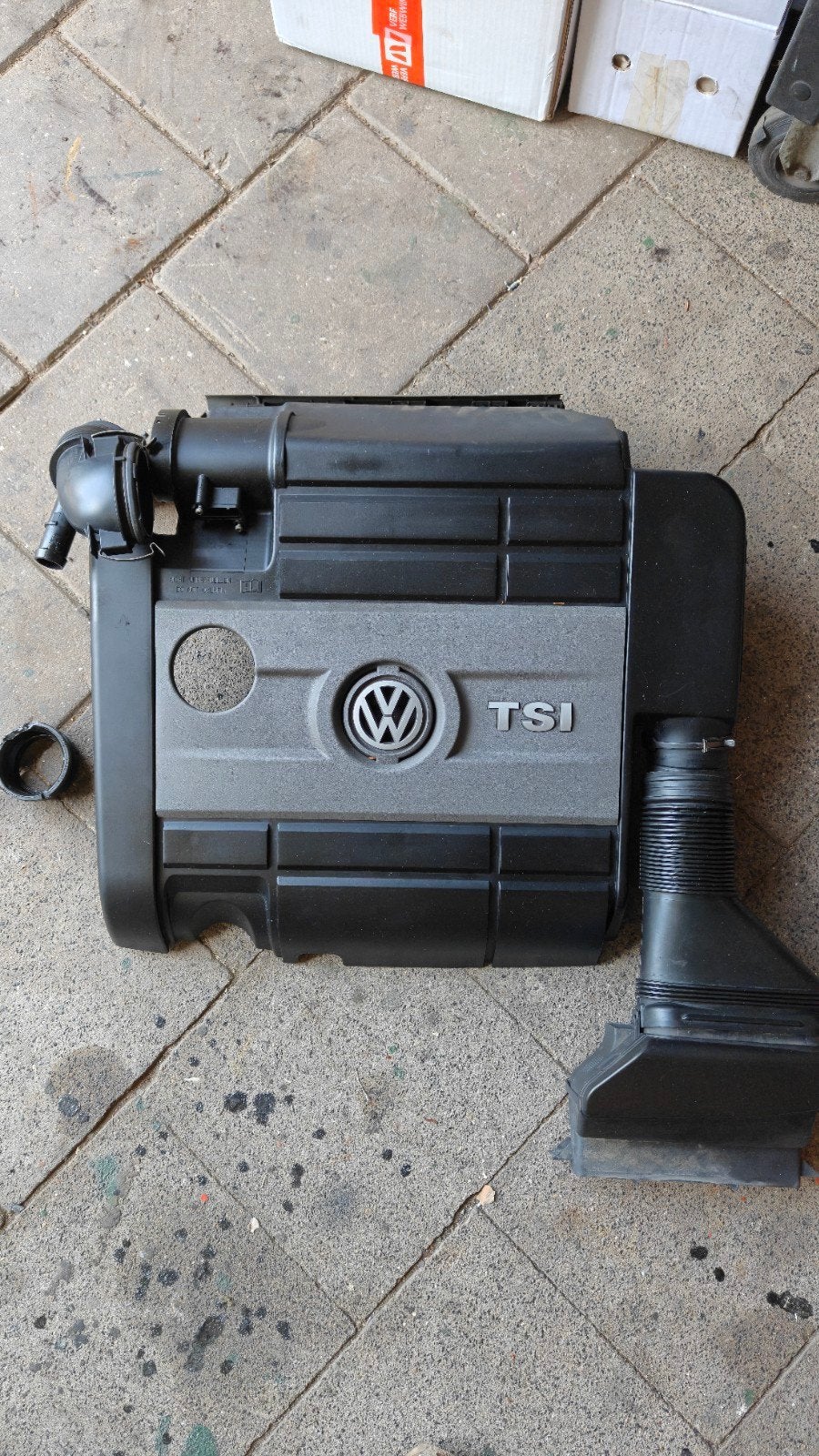 Origineel VW Golf 6 R / GTI Edition 35 filterhuis, Auto-onderdelen, Ophalen, Gebruikt, Volkswagen