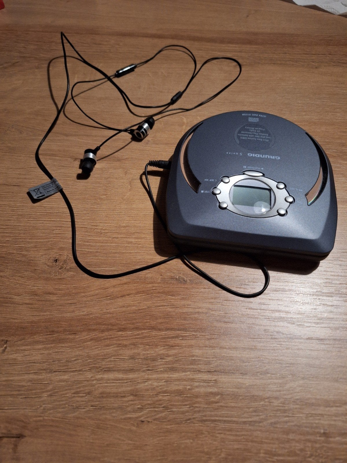 grondig draagbare cd speler in goede staat, Ophalen, Discman