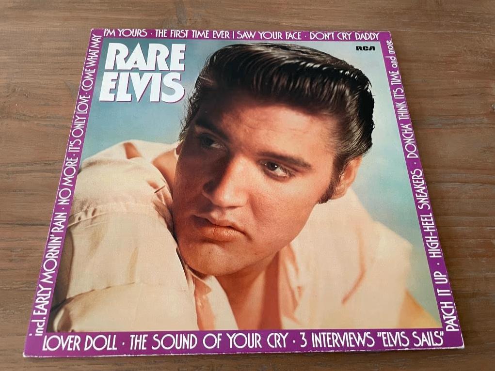 Elvis Presley - Rare Elvis - Black Label - Duitsland 1982, Gebruikt, Verzenden, Overige genres, 1980 - 1989