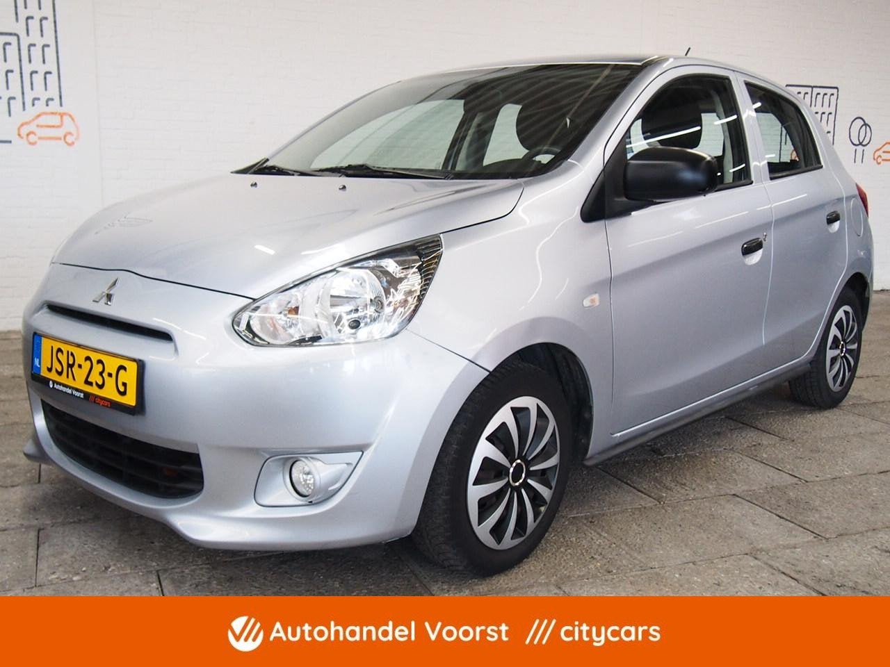 Mitsubishi Space Star 1.0 Inform Airco (APK:Nieuw) Incl.Gara, Voorwielaandrijving, Euro 5, Stof, Gebruikt