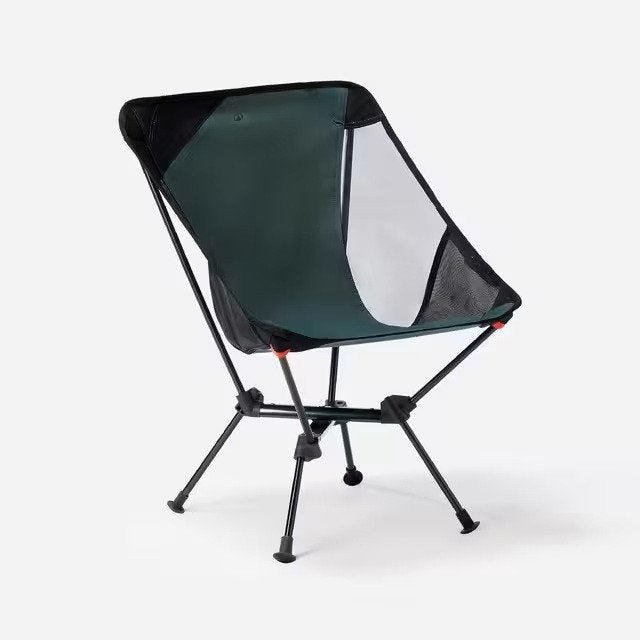 Compacte lage opvouwbare campingstoel, Ophalen of Verzenden, Zo goed als nieuw, Campingstoel